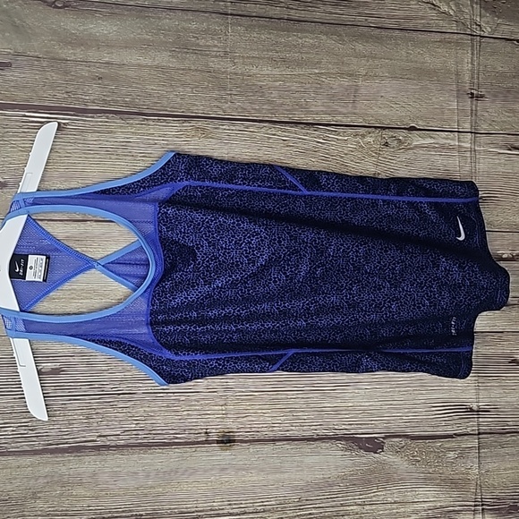 Nike Tops - Nike Womens Dri Fit Racer Back Tank Top Sz XS Purple